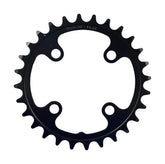 FSA Steel Modular MTB Chainring (2x11, 68x28T, Black, 4h)